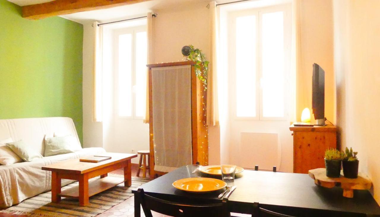 Studio Lironsd'Elle - Coeur Du Village Gréoux-les-Bains Екстериор снимка